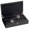 Coffret 10 montres noir mat